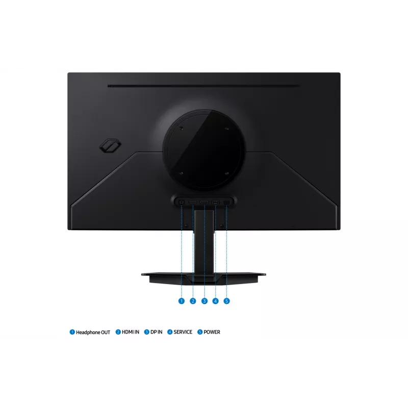 Samsung S27FG506SU monitorius 68.6 cm (27 colių) 2560 x 1440 pikselių Quad HD OLED Juoda