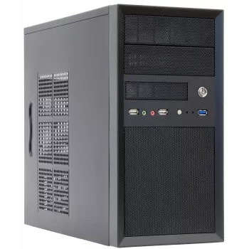 Chieftec CT-01B-OP kompiuterio korpusas Mini Tower juodas