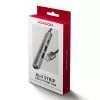 USB šakotuvas AXAGON HUE-STA — aliuminė juostelė su 4 prievadais, 1× USB-A 5Gbps + 2× USB-A ir 1× USB-C 480Mbps, USB-A pagrindinis, pilka