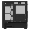 XPG VALOR AIR PRO Midi Tower korpusas, juodas, ATX, EATX, micro ATX, Mini-ATX, SPCC, grūdintas stiklas