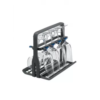Stiklo laikiklis indaplovei Electrolux 9029795540 – juodas, 8 stiklinėms, H260×W220×D330 mm