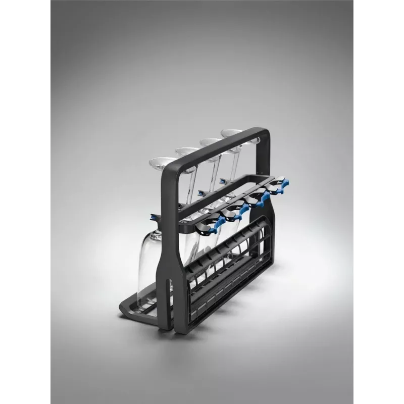 Stiklo laikiklis indaplovei Electrolux 9029795540 – juodas, 8 stiklinėms, H260×W220×D330 mm