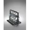 Stiklo laikiklis indaplovei Electrolux 9029795540 – juodas, 8 stiklinėms, H260×W220×D330 mm