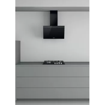 Gartraukis Whirlpool AKR 62F LT K, juodas, sieninis, 650 m³/h