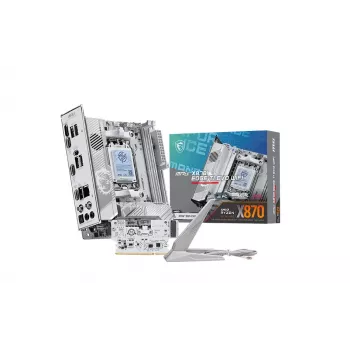 Pagrindinė plokštė MSI MPG X870I EDGE TI EVO WIFI, AMD X870, Socket AM5, Mini-ITX