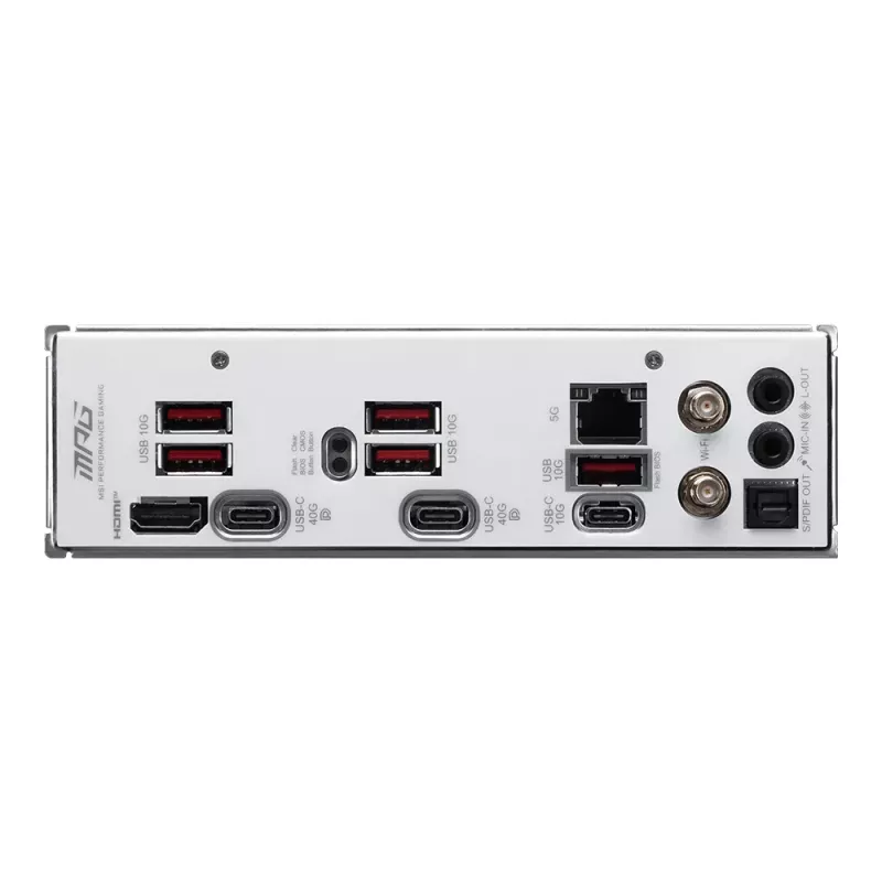 Pagrindinė plokštė MSI MPG X870I EDGE TI EVO WIFI, AMD X870, Socket AM5, Mini-ITX