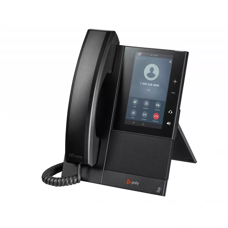 HP Poly CCX 505 verslo IP telefonas su atviru SIP ir PoE
