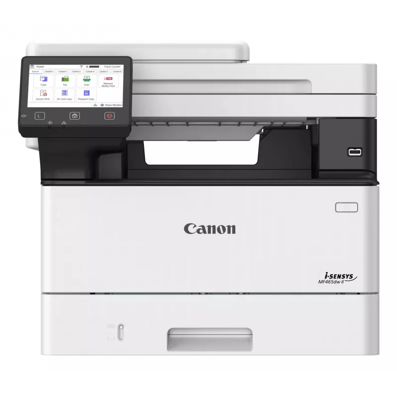 Kelių funkcijų lazerinis spausdintuvas Canon i-SENSYS MF465dw II – nespalvotas, A4, 1200x1200 DPI, 40 ppm, Wi‑Fi, dvipusis