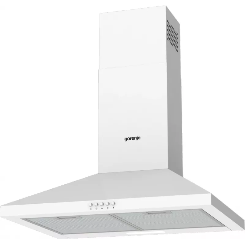 Gorenje KH60A F2LB WH WHC629E4W RL_G400 gartraukis, 450 m³/h, sieninis, baltas