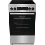 Gorenje GECS5C70XA laisvai pastatoma viryklė su elektrine keramine kaitlente, nerūdijantis plienas