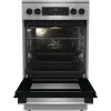 Gorenje GECS5C70XA laisvai pastatoma viryklė su elektrine keramine kaitlente, nerūdijantis plienas