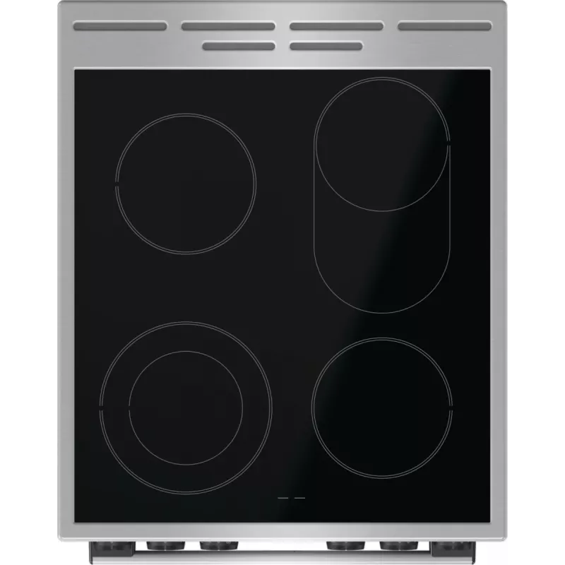 Gorenje GECS5C70XA laisvai pastatoma viryklė su elektrine keramine kaitlente, nerūdijantis plienas
