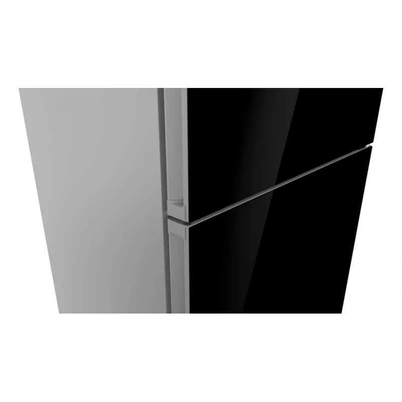 Šaldytuvas su šaldikliu Bosch Serie 6 KGN49LBCF, 440 L, juodas