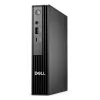 Mini kompiuteris Dell Pro QCM1255 – AMD Ryzen 5 PRO 8500GE, 3,7 GHz (iki 5 GHz), 16 GB DDR5, 512 GB SSD, Windows 11 Pro, mikro kompiuteris, juodas