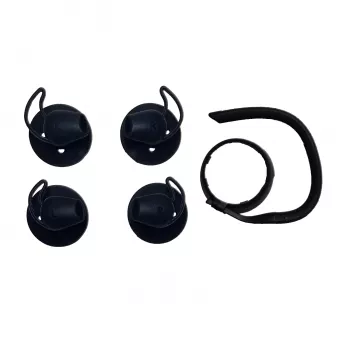 Jabra Engage keičiamas priedų rinkinys, ausų kablys, juodas