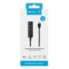 Sandberg USB-C valdiklis ausinėms, 1,5 m, juodas