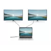 Manhattan USB-C stotelė / centras su kortelių skaitytuvu ir MST, prievadai (x7): Ethernet, HDMI (x2 4k@60Hz), USB-A (x3) ir USB-C, su Power Delivery (PD) 100W – reikalingas išorinis USB-C įkroviklis (neįtrauktas). Maitinama per USB (nereikia išorinio mait