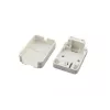 Equip paviršinio montavimo dėžutė 1 prievadui Keystone Jack, 41,8 mm × 26,2 mm × 59,8 mm