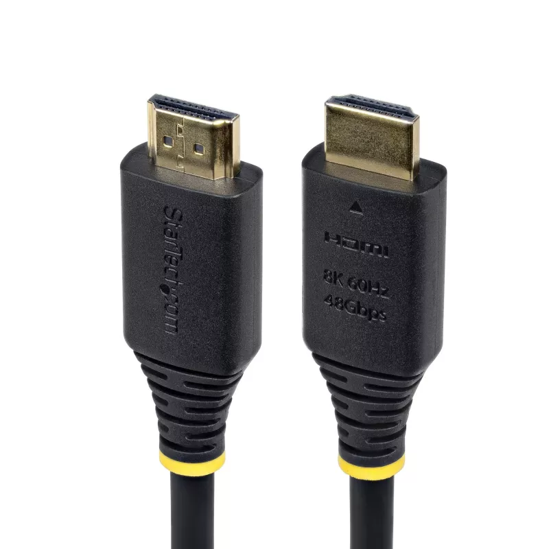 StarTech.com 3m (10ft) sertifikuotas itin aukštos spartos HDMI laidas, 8K 60Hz/4K 120Hz, HDMI 2.1 su HDR10+ / eARC, 48Gbps, 8K HDMI laidas monitoriui/TV/ekranui, lankstus TPE apvalkalas