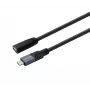 USB laidas VivoLink PROUSBCMF0.3 — USB-C (vyriškas) į USB-A (vyriškas), 0,3 m