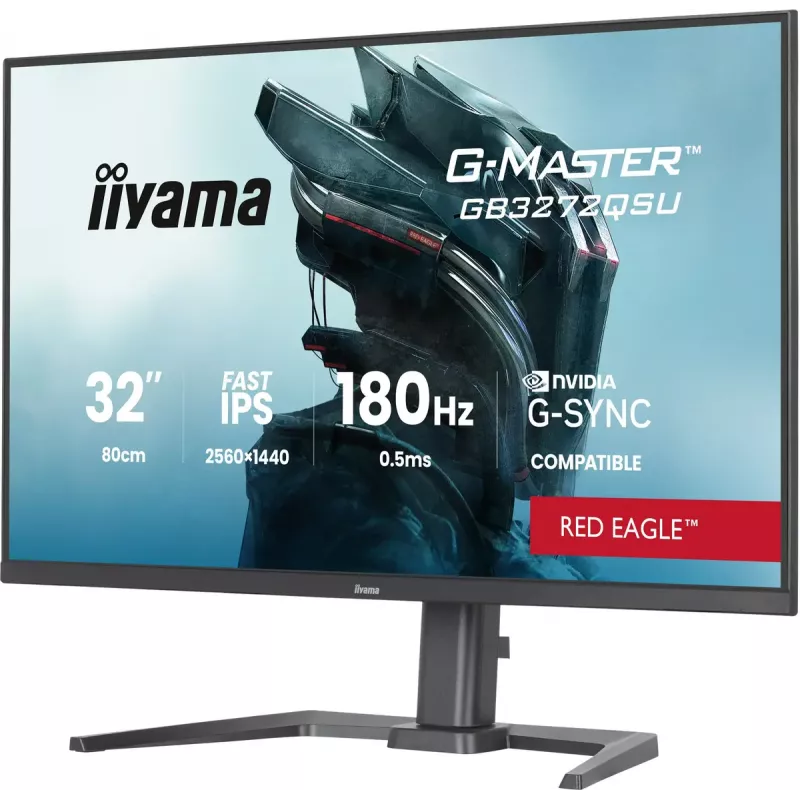 Monitorius iiyama G-MASTER GB3272QSU-B1 80 cm (31,5 col.) QHD LED juodas