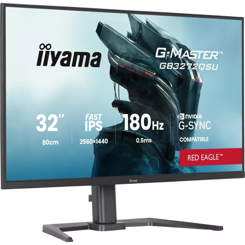 Monitorius iiyama G-MASTER GB3272QSU-B1 80 cm (31,5 col.) QHD LED juodas