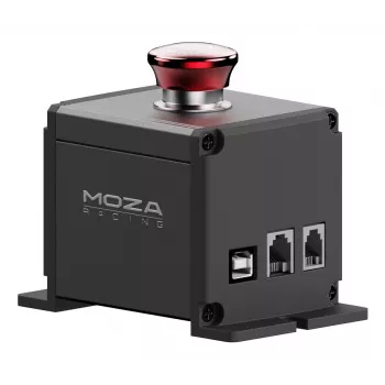 MOZA E-Stop Switch avarinio sustabdymo mygtukas (juodas, aliuminis)