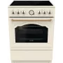 Gorenje GECS6B70CLI Laisvai pastatoma viryklė su keramine kaitlente, smėlio spalvos