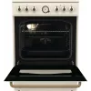 Gorenje GECS6B70CLI Laisvai pastatoma viryklė su keramine kaitlente, smėlio spalvos