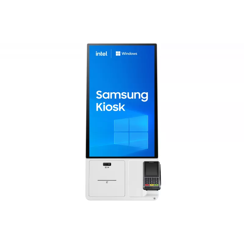 Samsung KM24C-C Kiosko dizaino LED monitorius 61 cm (24 col.) Full HD baltas su liečiamuoju ekranu ir Windows 10 IoT Enterprise