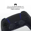 Žaidimų pultas Sony DualSense v3 Juodas – Bluetooth / USB-C, PS5, įmontuota baterija, laidinis ir belaidis