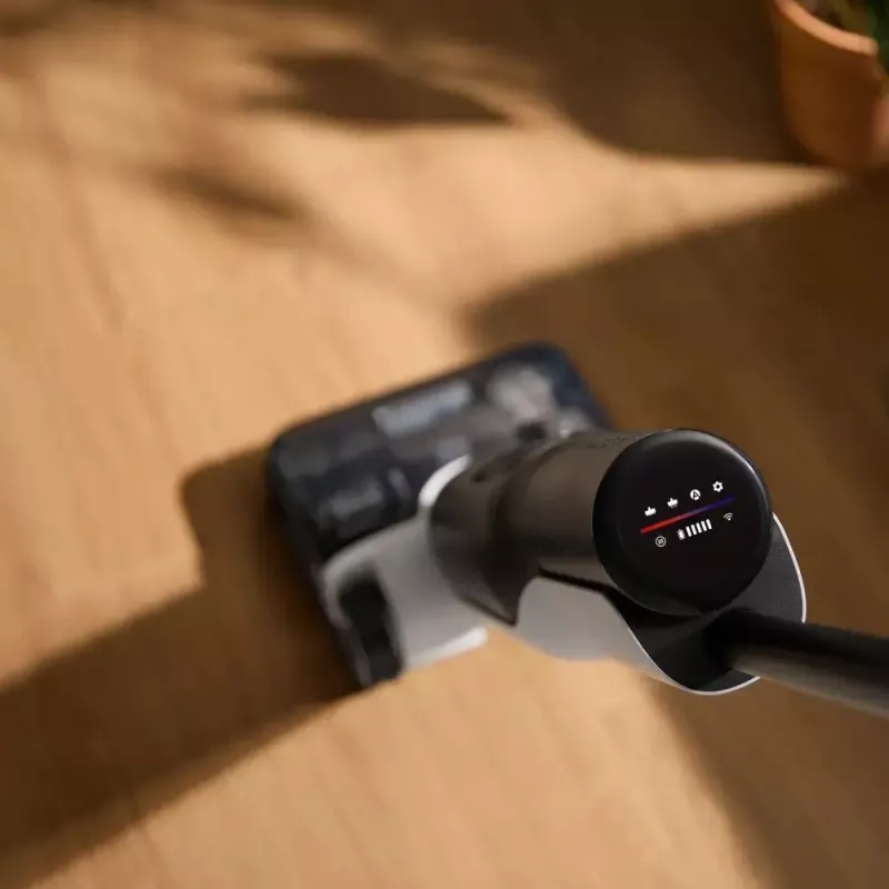 Roborock F25 ACE šlapias ir sausas elektrinis šluotuvas, belaidis, 4 Ah, juodas/baltas