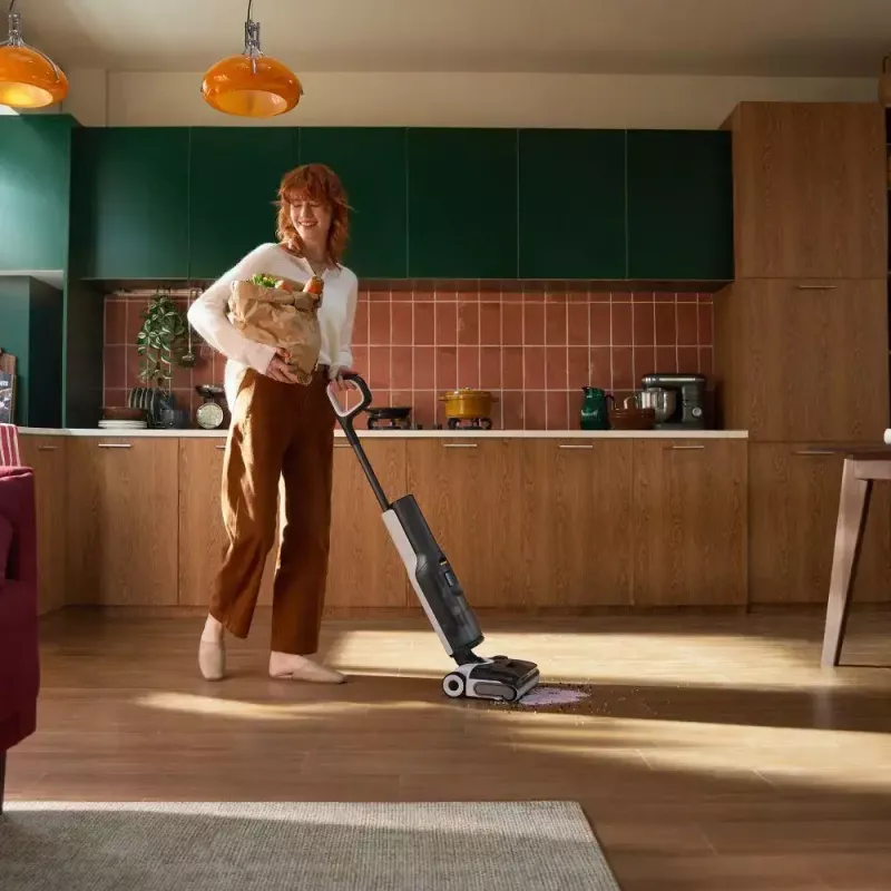 Roborock F25 ACE šlapias ir sausas elektrinis šluotuvas, belaidis, 4 Ah, juodas/baltas