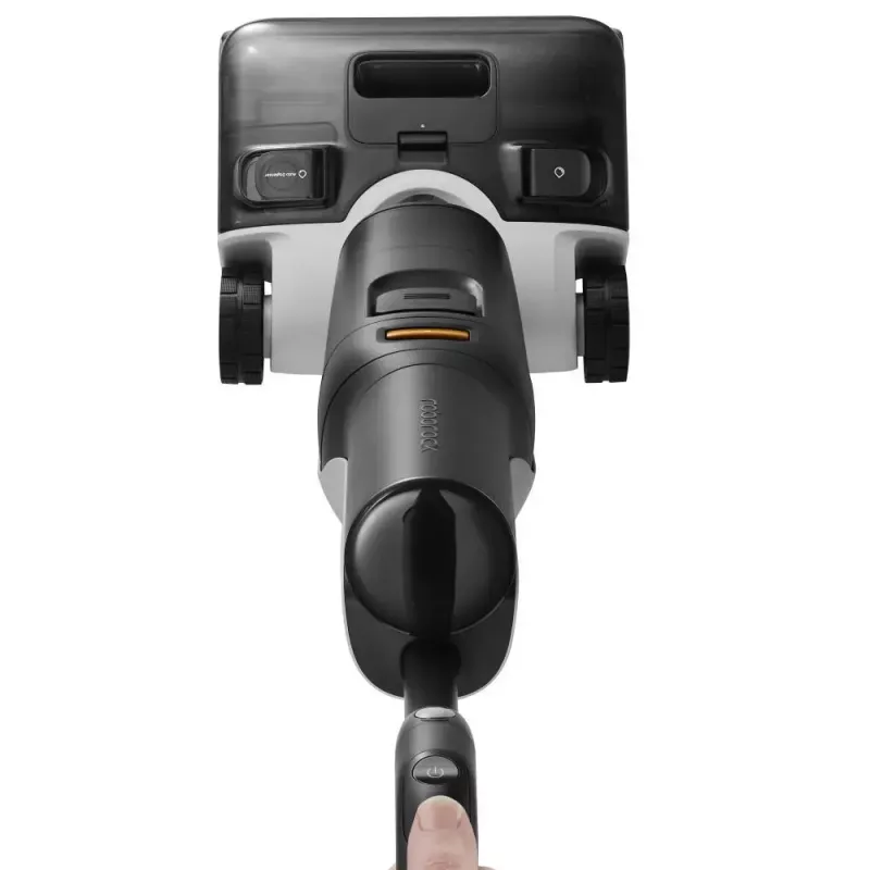Roborock F25 ACE šlapias ir sausas elektrinis šluotuvas, belaidis, 4 Ah, juodas/baltas