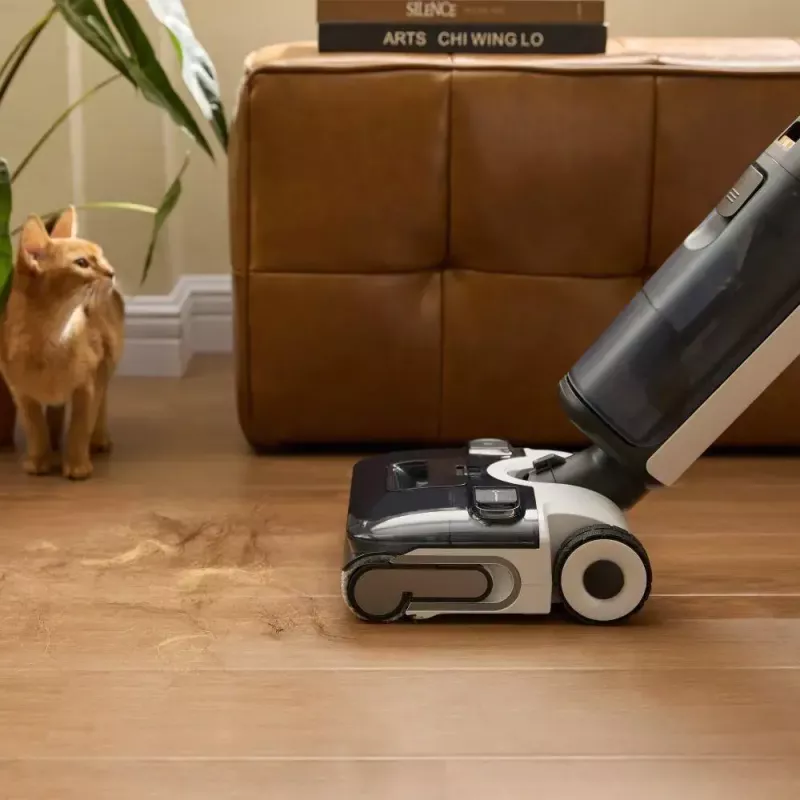 Roborock F25 ACE šlapias ir sausas elektrinis šluotuvas, belaidis, 4 Ah, juodas/baltas