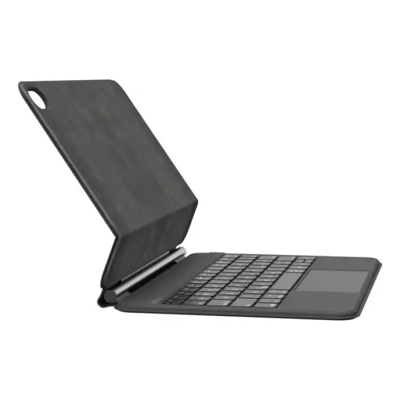 Belkin BBZ002de-V3 belaidė klaviatūra QWERTZ vokiškas išdėstymas, juoda, su jutikliniu kilimėliu