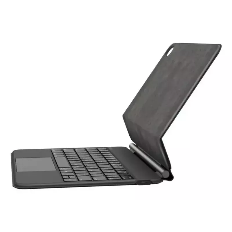 Belkin BBZ002de-V3 belaidė klaviatūra QWERTZ vokiškas išdėstymas, juoda, su jutikliniu kilimėliu