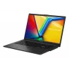 Nešiojamas kompiuteris ASUS Vivobook Go 15 E1504FA Ryzen 5 7520U, 15,6 colio FHD, 16 GB LPDDR5, 1 TB SSD, Wi‑Fi 6E, Windows 11 Home, Juodas