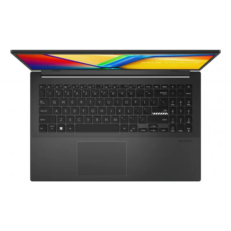 Nešiojamas kompiuteris ASUS Vivobook Go 15 E1504FA Ryzen 5 7520U, 15,6 colio FHD, 16 GB LPDDR5, 1 TB SSD, Wi‑Fi 6E, Windows 11 Home, Juodas