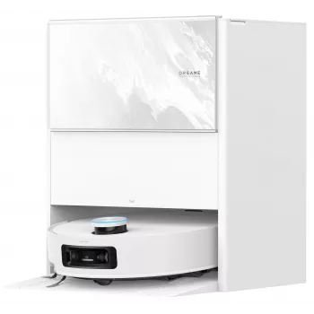 Robotinis dulkių siurblys ir šluostė Dreame Aqua10 Ultra Track Complete White