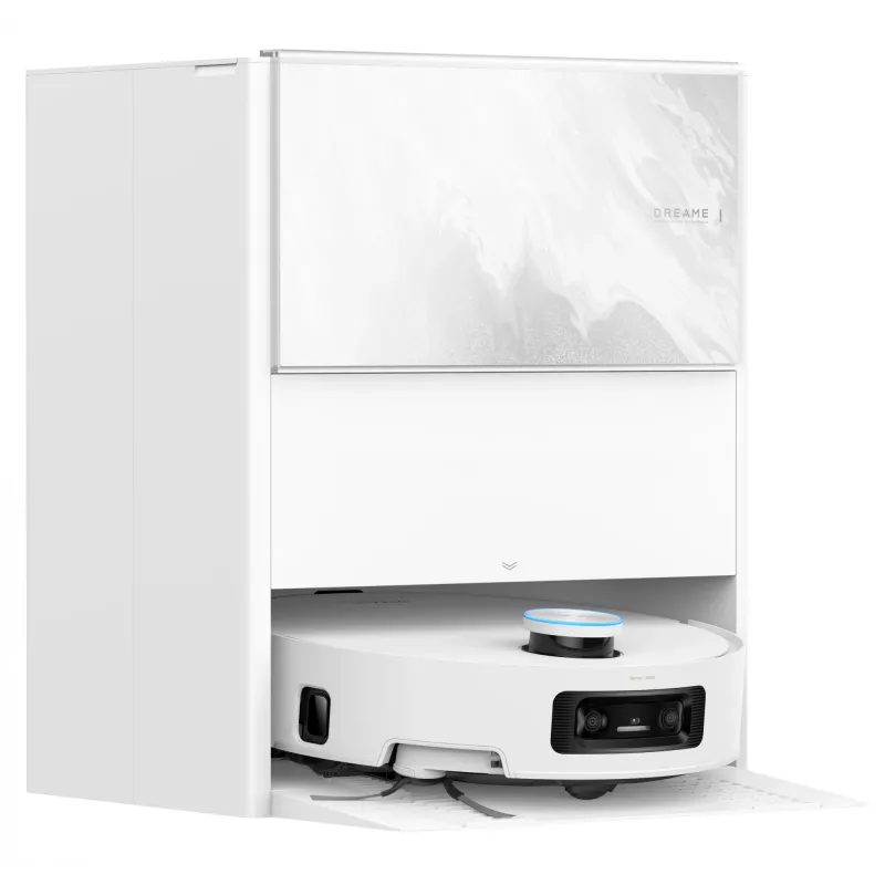 Robotinis dulkių siurblys ir šluostė Dreame Aqua10 Ultra Track Complete White