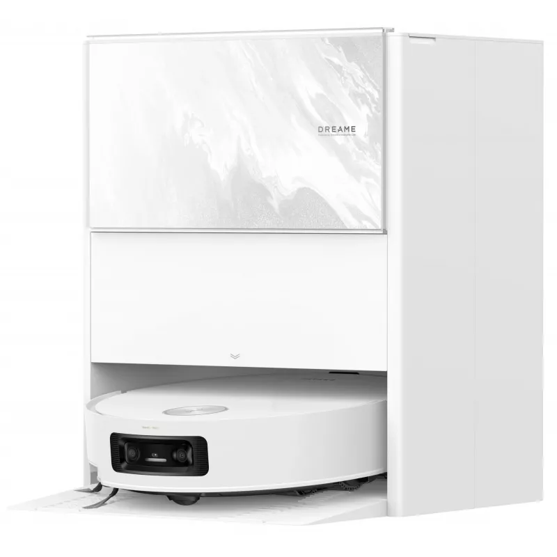 Robotinis dulkių siurblys ir šluostė Dreame Aqua10 Ultra Track Complete White
