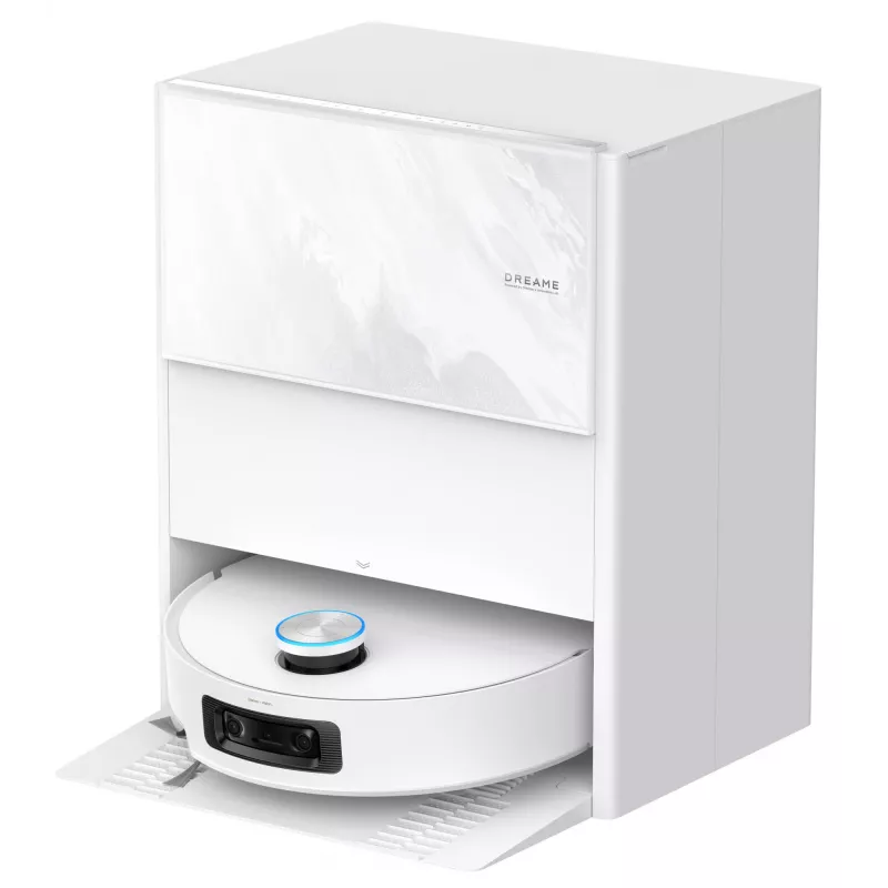 Robotinis dulkių siurblys ir šluostė Dreame Aqua10 Ultra Track Complete White