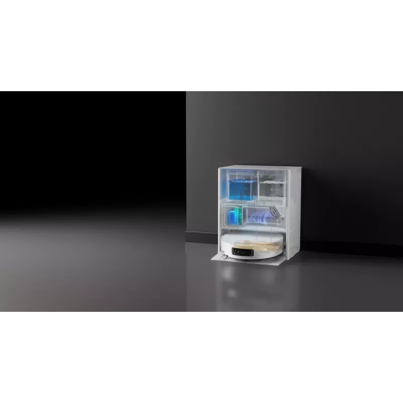 Robotinis dulkių siurblys ir šluostė Dreame Aqua10 Ultra Track Complete White