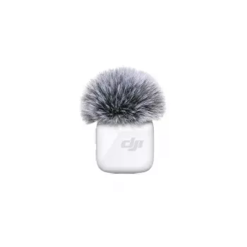 Belaidis kūno siųstuvas DJI CP.RN.00000430.01 — 100–20000 Hz, 3,87 V baterija, iki 11,5 h, baltas, 26,1×26,6×16 mm