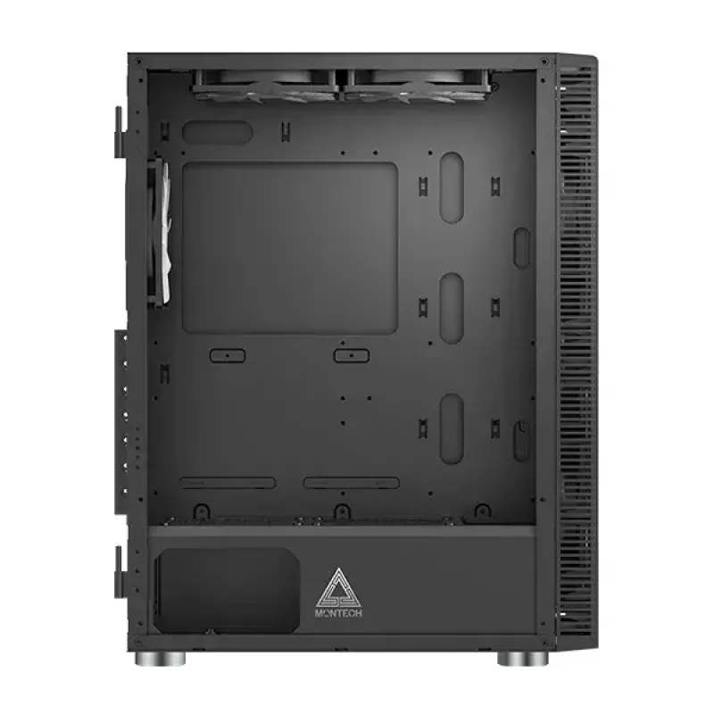 PC korpusas Montech X3 GLASS Midi Tower juodas