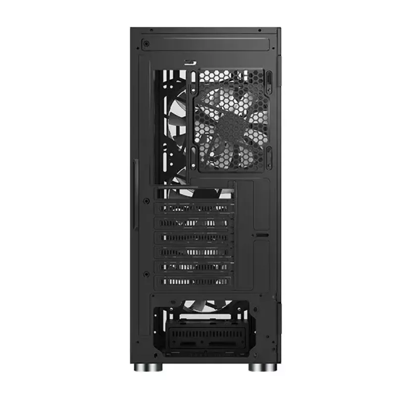 PC korpusas Montech X3 GLASS Midi Tower juodas