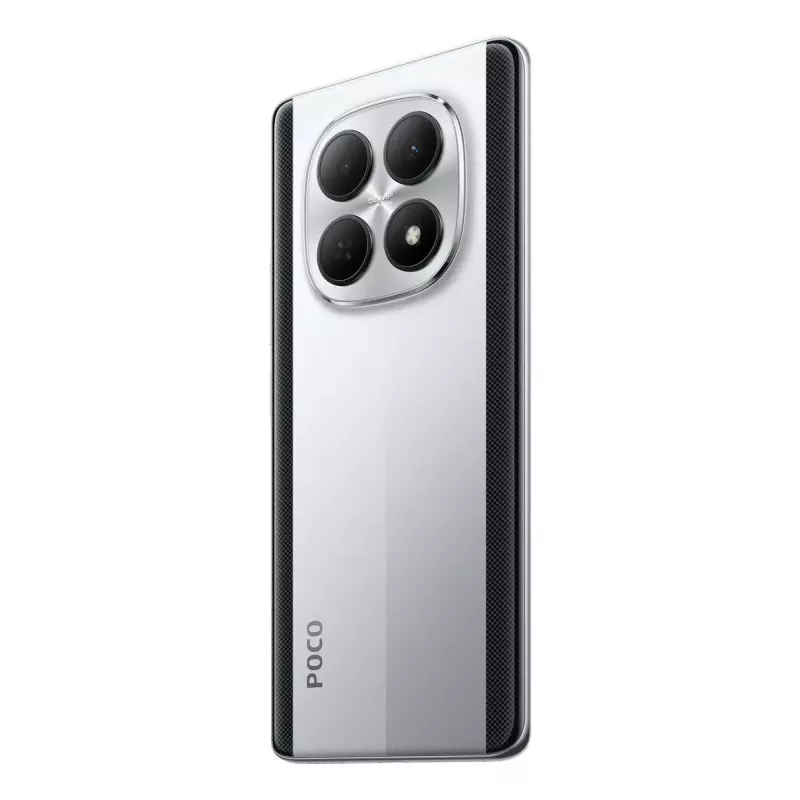 POCO M8 5G 17,2 cm (6,77 colio) hibridinis Dual SIM USB Type-C 8 GB 256 GB 5520 mAh sidabrinis