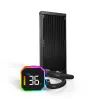 Montech HyperFlow Digital 240 procesoriaus vandens aušintuvas 240 mm radiatorius 2x120 mm ventiliatoriai juodas