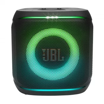 Nešiojamas mono garsiakalbis JBL Encore 2 Mono juodas – 100 W, atsparus vandens purslams, Bluetooth ir laidinis